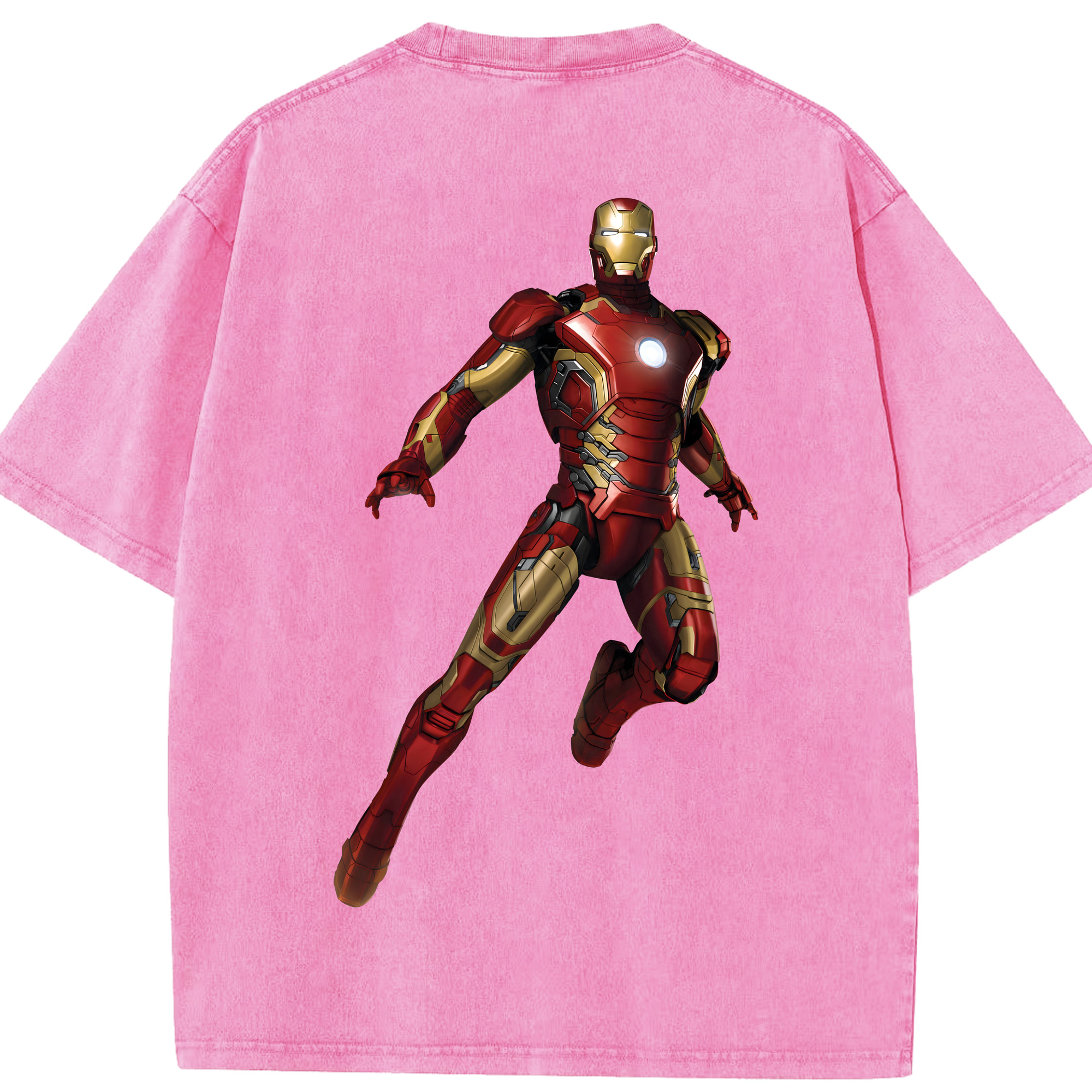 （画像用） アベンジャーズ The Avengers 綿100% ヴィンテージ風 半袖Tシャツ（背面プリント）